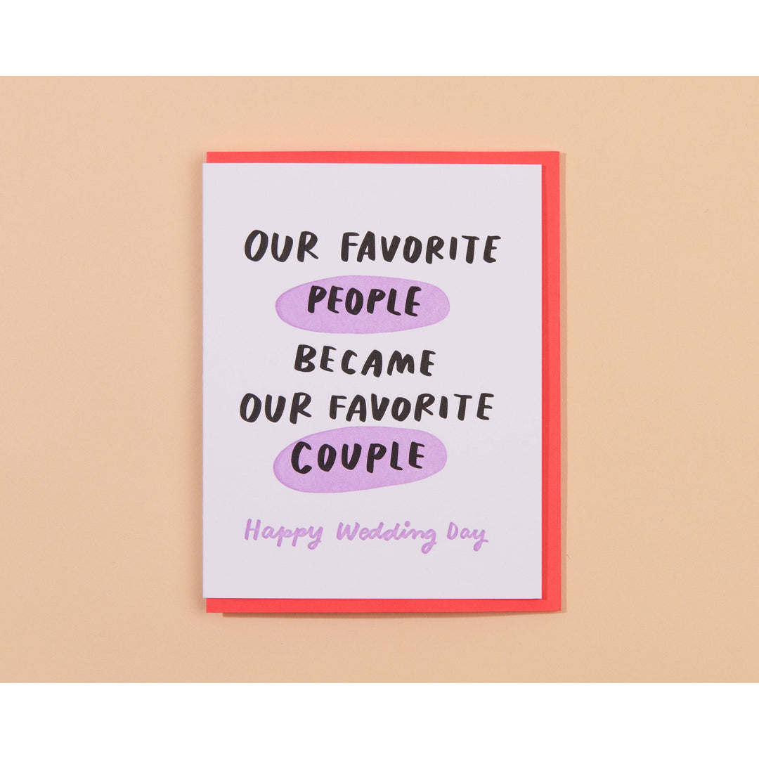 Favorite Couple Card
