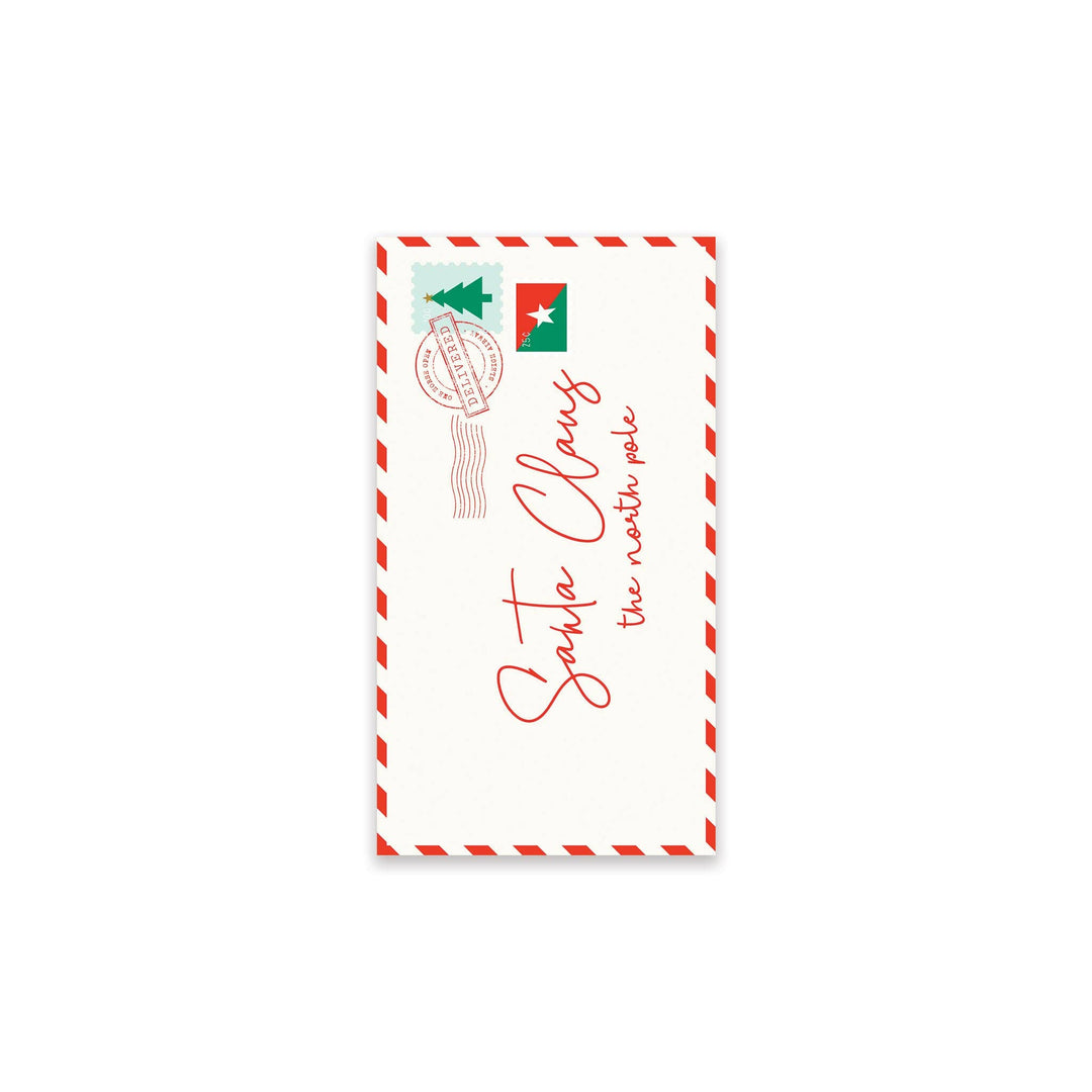 Letters to Santa Paper Dinner Napkin
