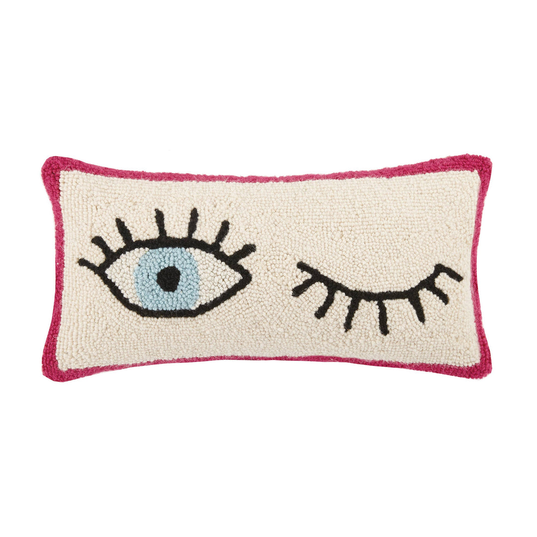 wink wink throw pillow hook pillow