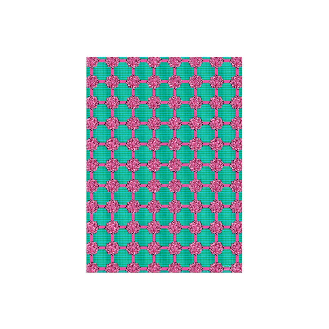Bows wrapping paper rolls