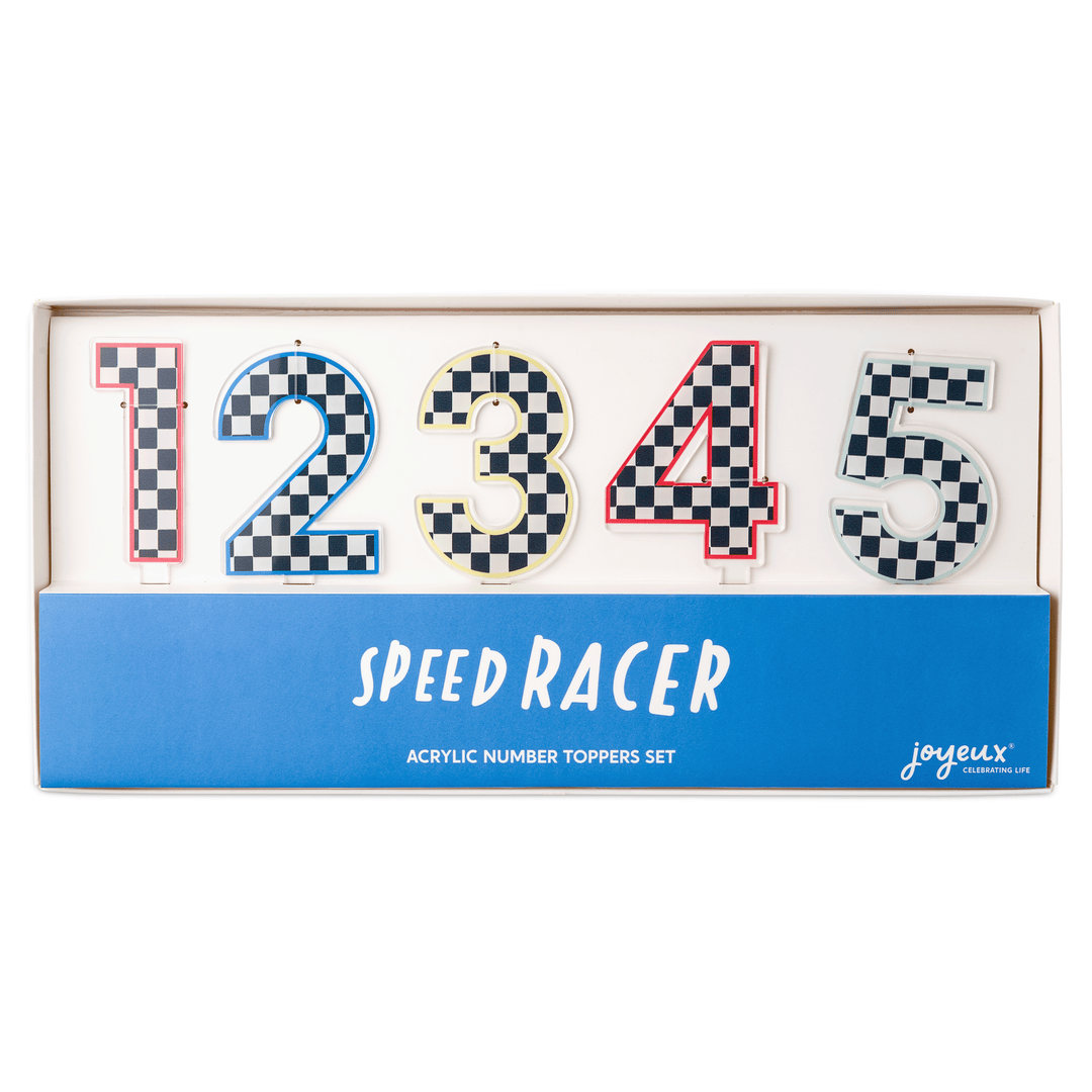 Speed Racer Acrylic Number
