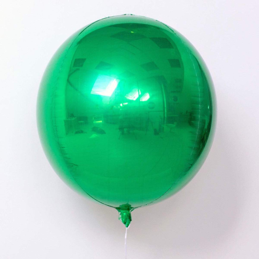 Metallic Green Orb Balloon