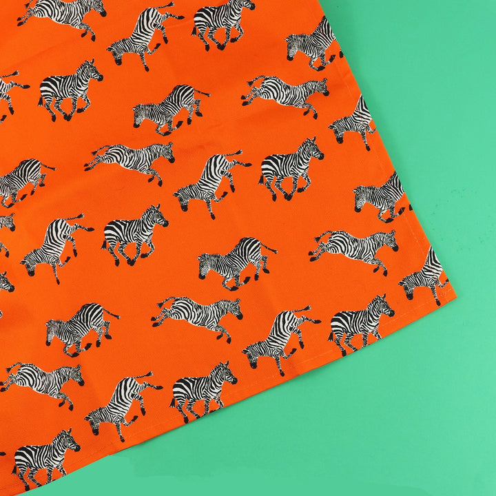 Funky Zebra Print Tea Towel