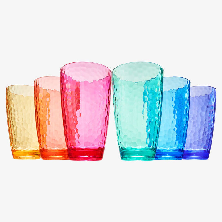 Classic Plastic Reusable Drinking Glasses