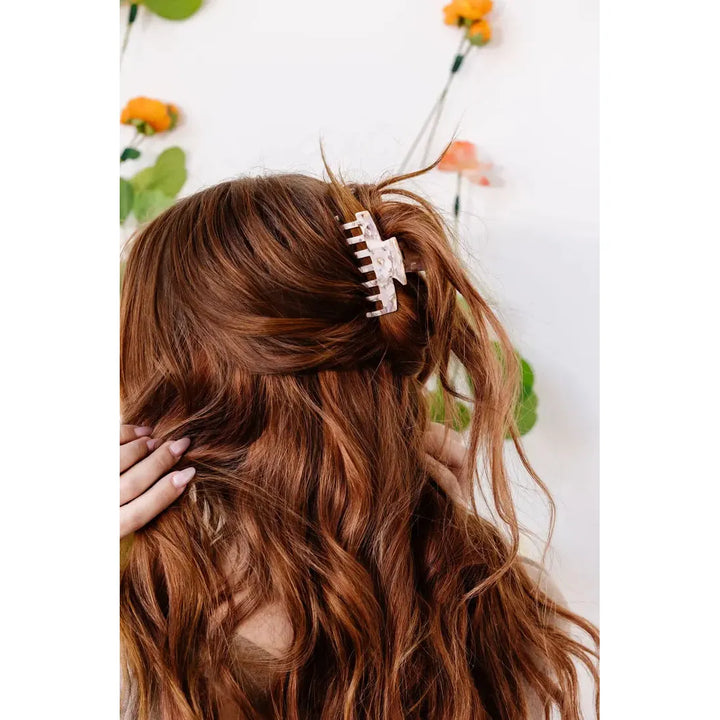 Speckled Claw Clip