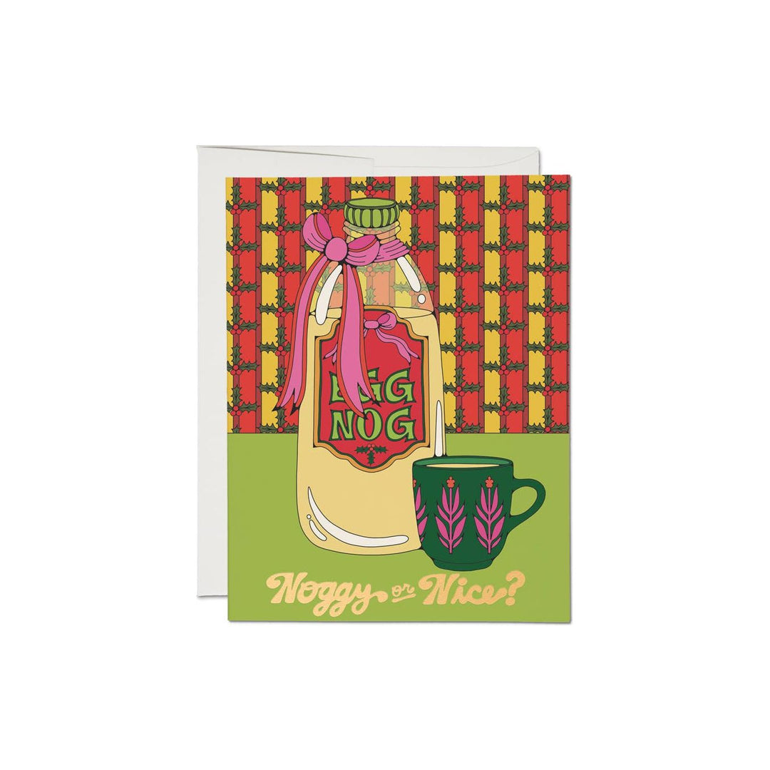 Noggy or Nice Holiday Card