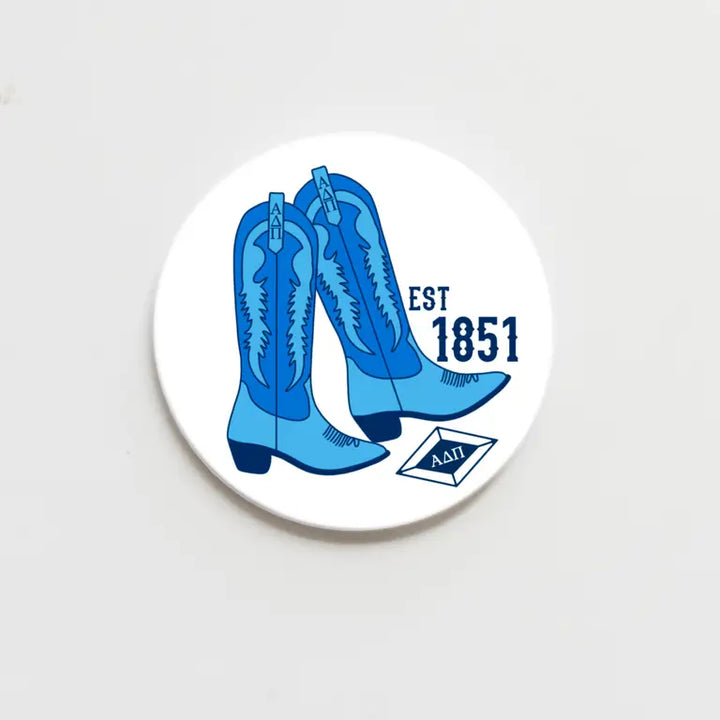 Greek Boots Button