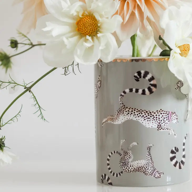 Yvonne Ellen Storage Jar Cheetah