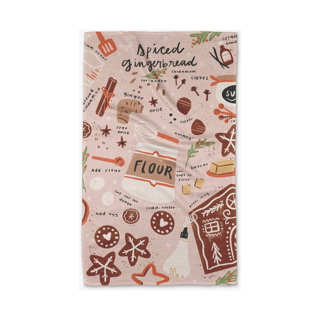 Spiced Gingerbread Tea Towel