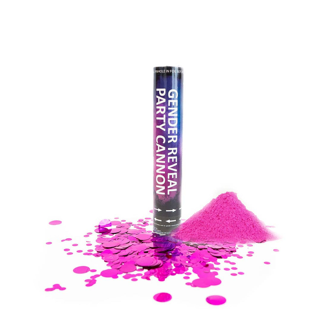 Gender Reveal Party Cannon - Holi Powder + Confetti