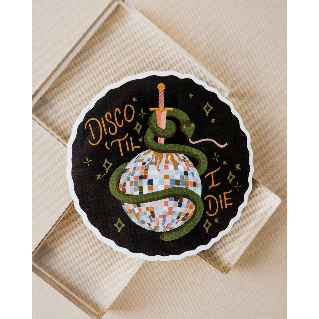Disco Till I Die Sticker