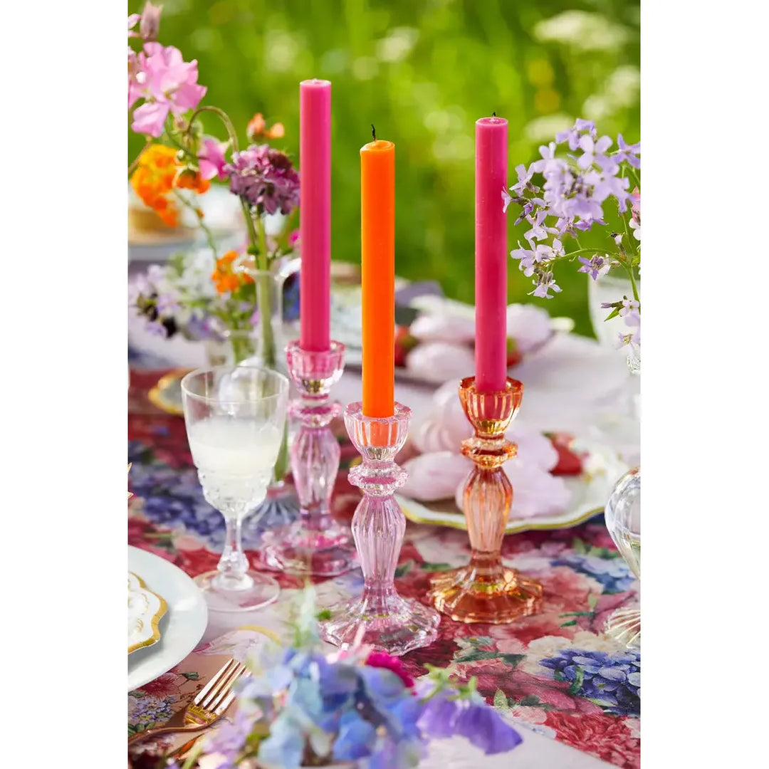 glass candlestick