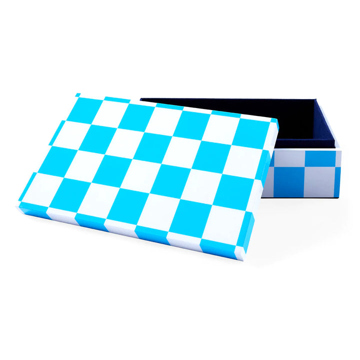 Medium Checkerboard Lacquer Box