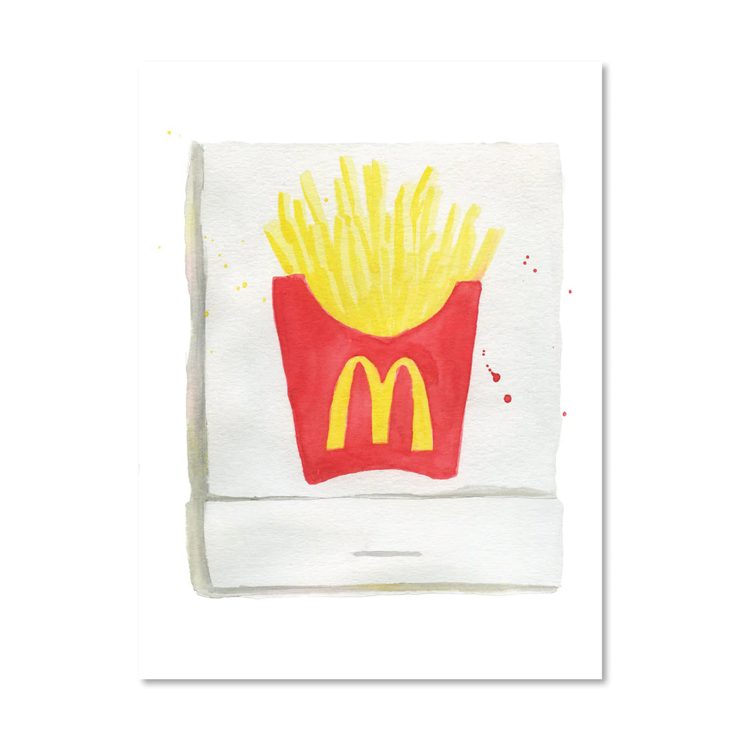 McDonald's Matchbook Print