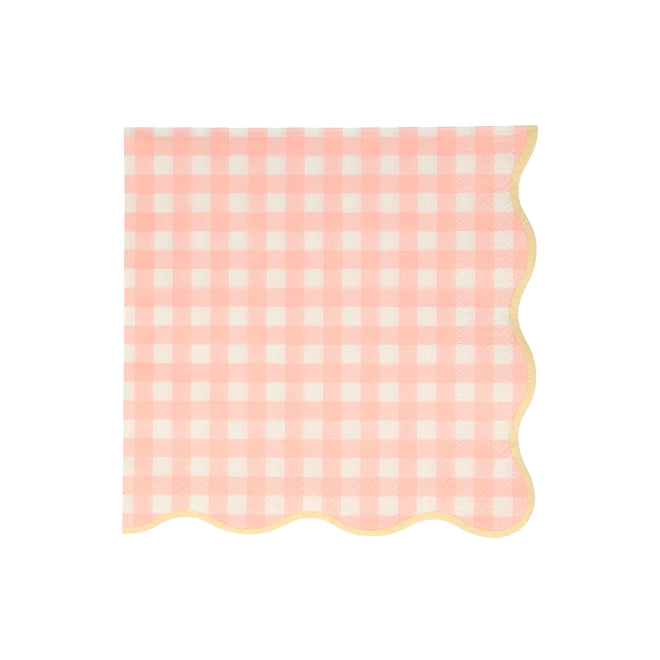 Gingham Large Napkins