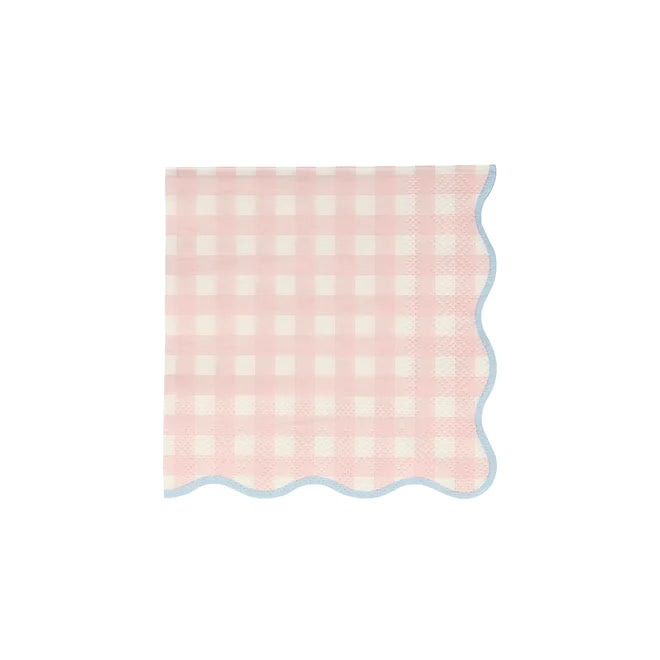 Gingham Small Napkins