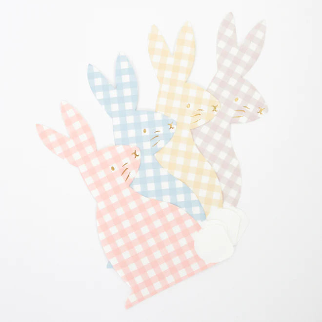 Gingham Bunny Napkins