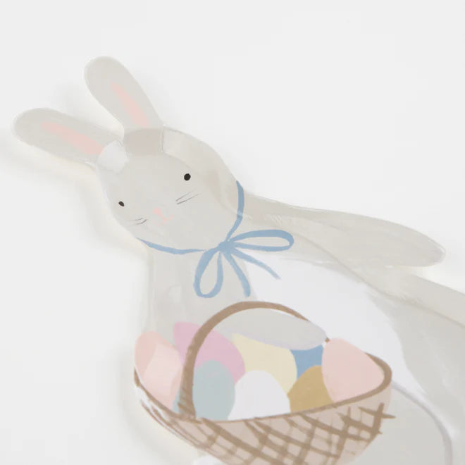 Bunny With Basket Plates