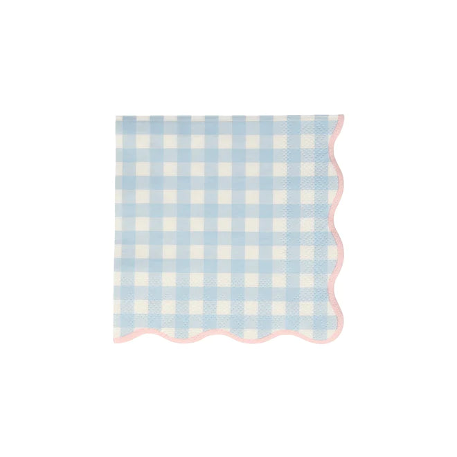 Gingham Small Napkins