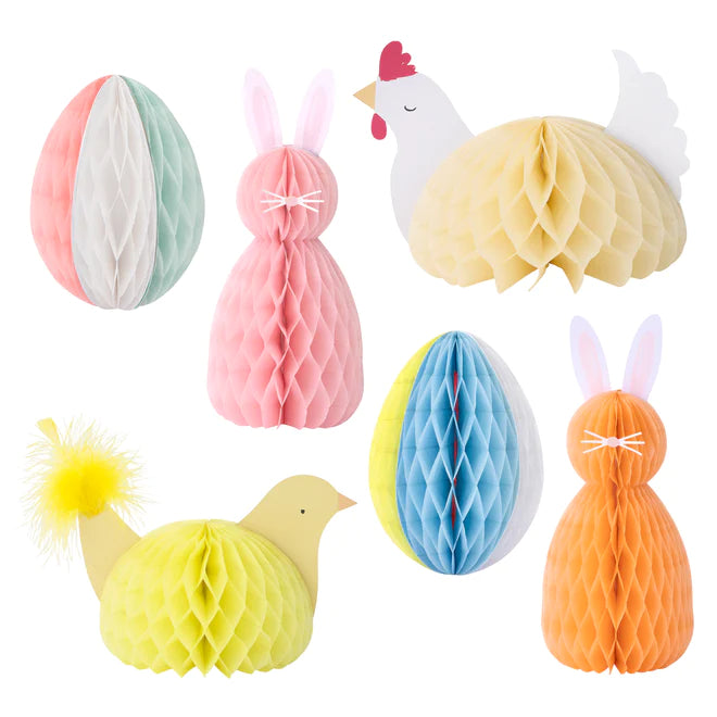Honeycomb Easter Decorations