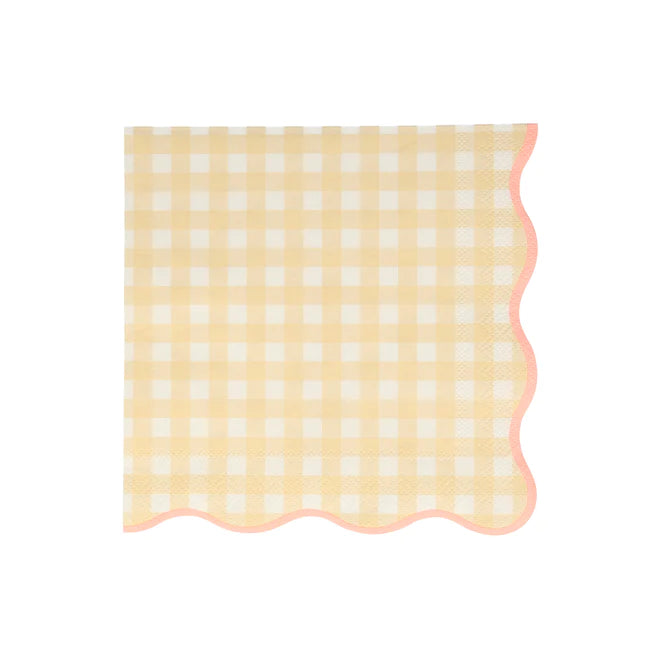 Gingham Large Napkins