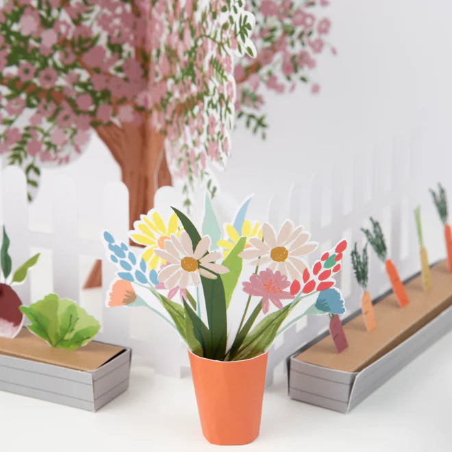 Bunny Paper Play Garden