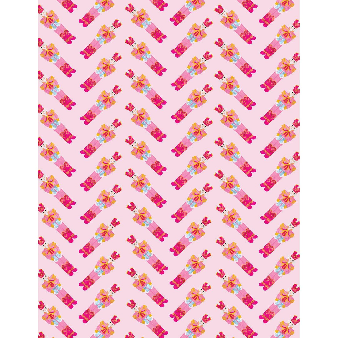 Pink Nutcracker Gift Wrap