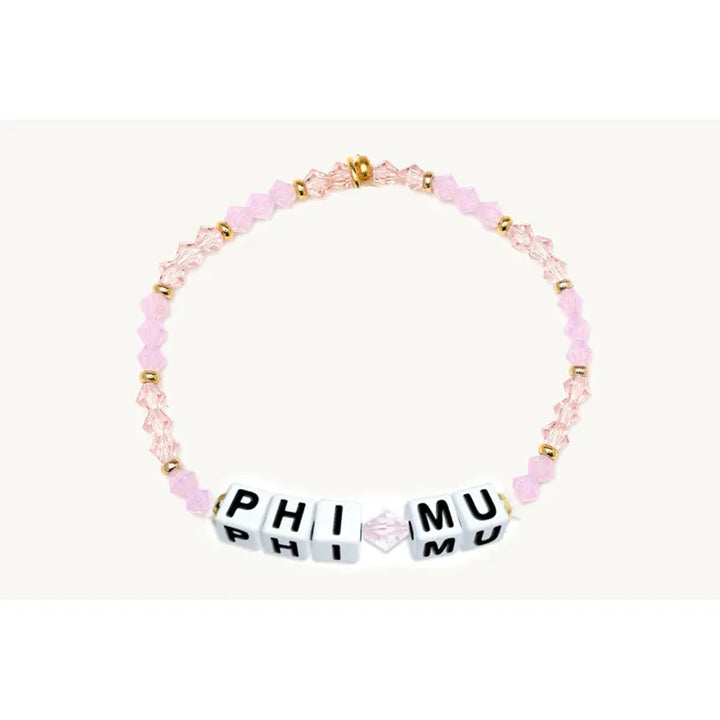 Sorority Letter Bracelet