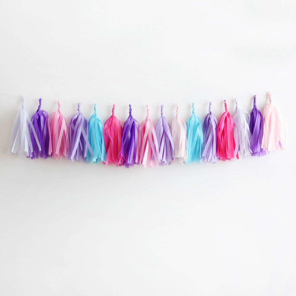 Princess Tissue Tassels Garland Kit