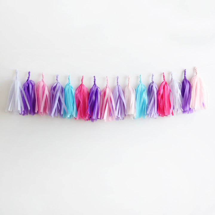 Princess Tissue Tassels Garland Kit