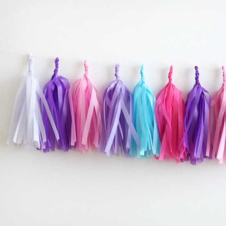 Princess Tissue Tassels Garland Kit