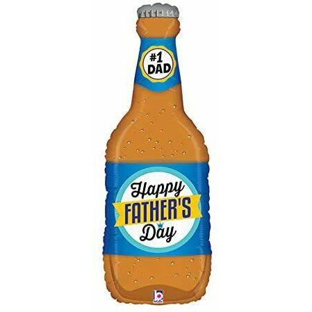 #1 Dad Beer Bottle Balloon