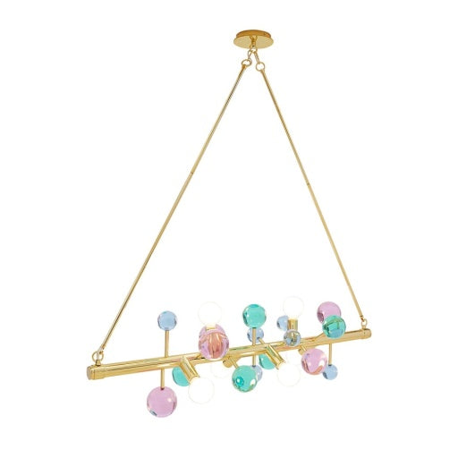 Globo Six-Light Linear Chandelier