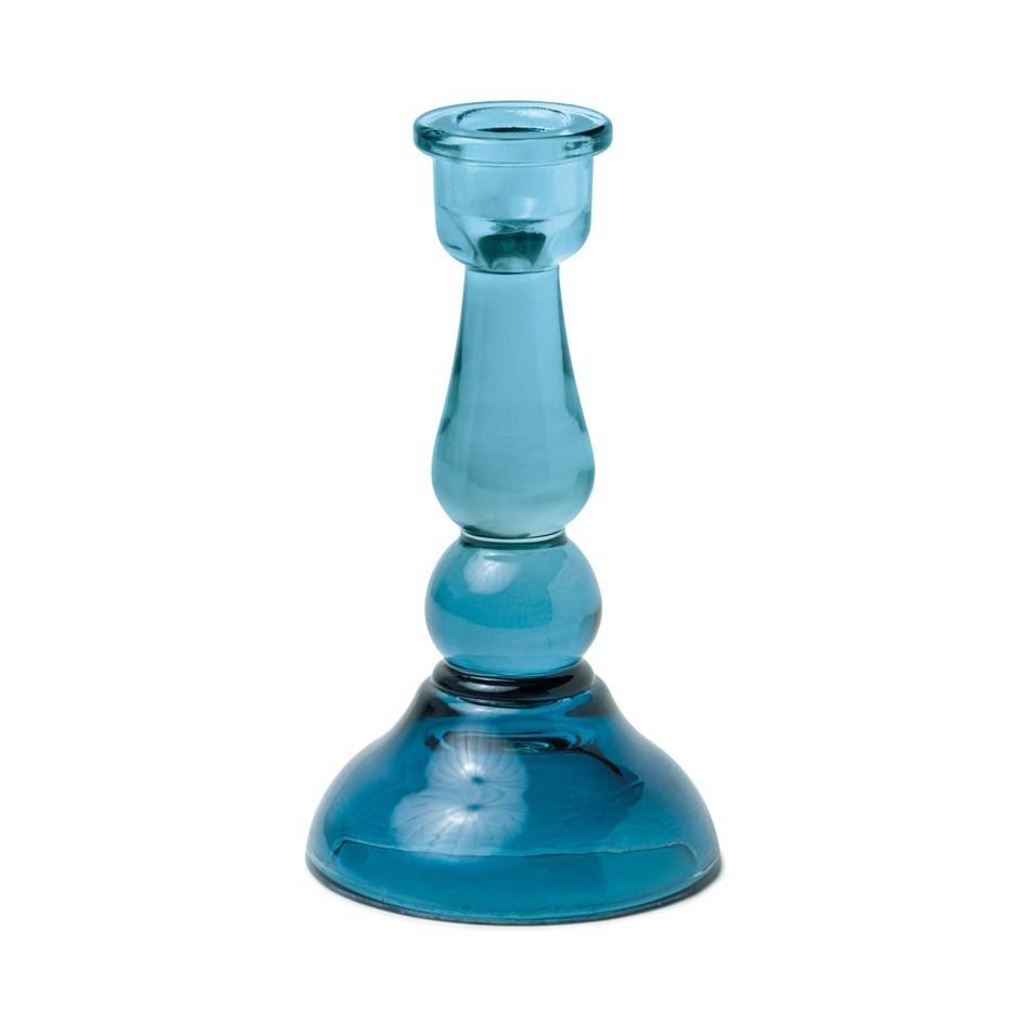 Tall Glass Taper Holder