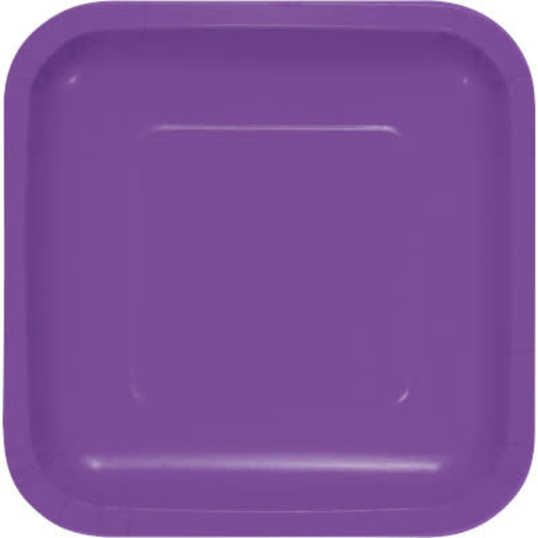 Amethyst Square Dessert Plate (18 per pack)