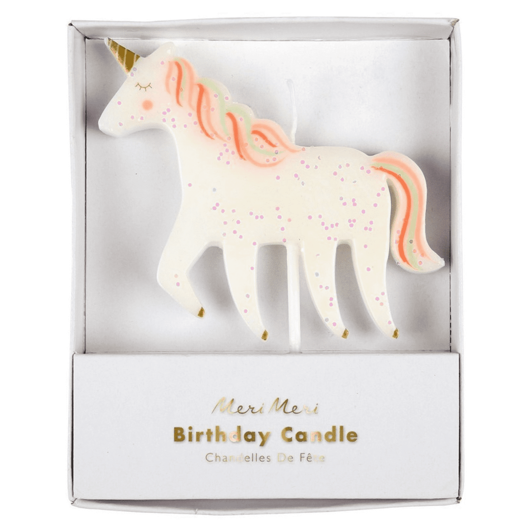 Unicorn Glitter Candle